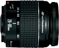 Detail review of Canon EF 28-80mm f/3.5-5.6 V USM lens for digital