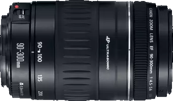 Detail review of Canon EF 90-300mm f/4.5-5.6 USM lens for digital