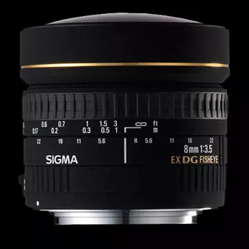 Detail review of Sigma 8mm F3.5 EX DG Circular Fisheye lens for 